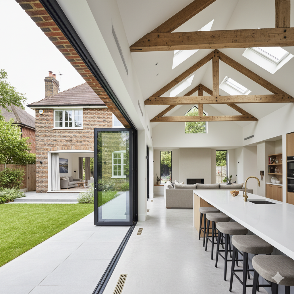 Detached house refurbishment and extension London - Luxury home renovation by Phoenix SPLTD
